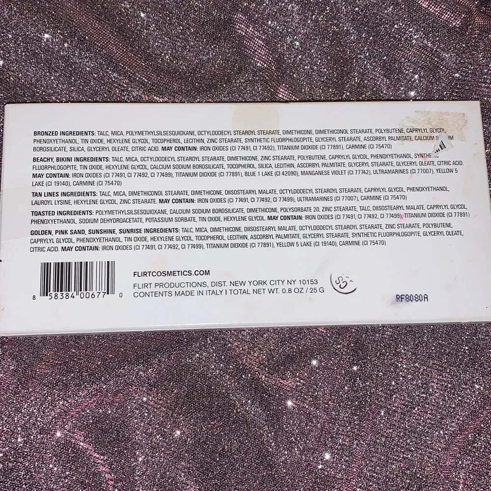 Flirt Cosmetics Love Is Sunny Eyeshadow Palette‎ Full Size